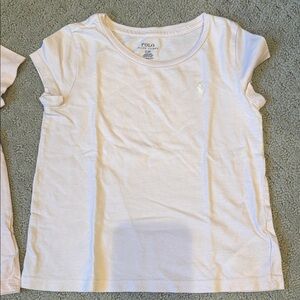 Polo by Ralph Lauren Cream Kids Tee 0207